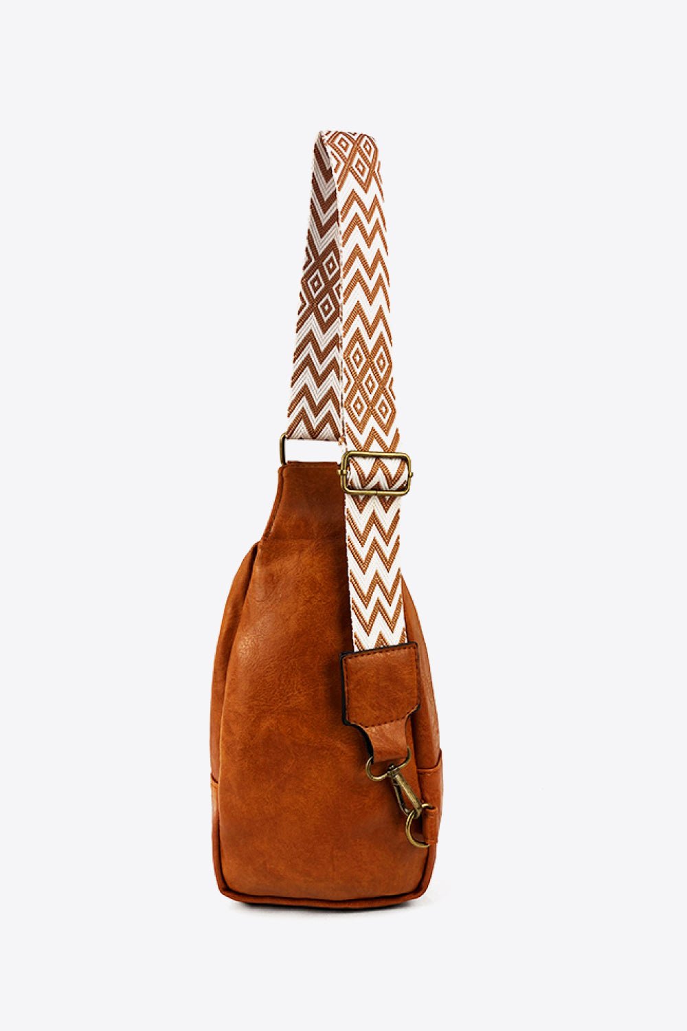 Quinn™ — Adjustable Strap Leather Sling Bag, alternate view 7