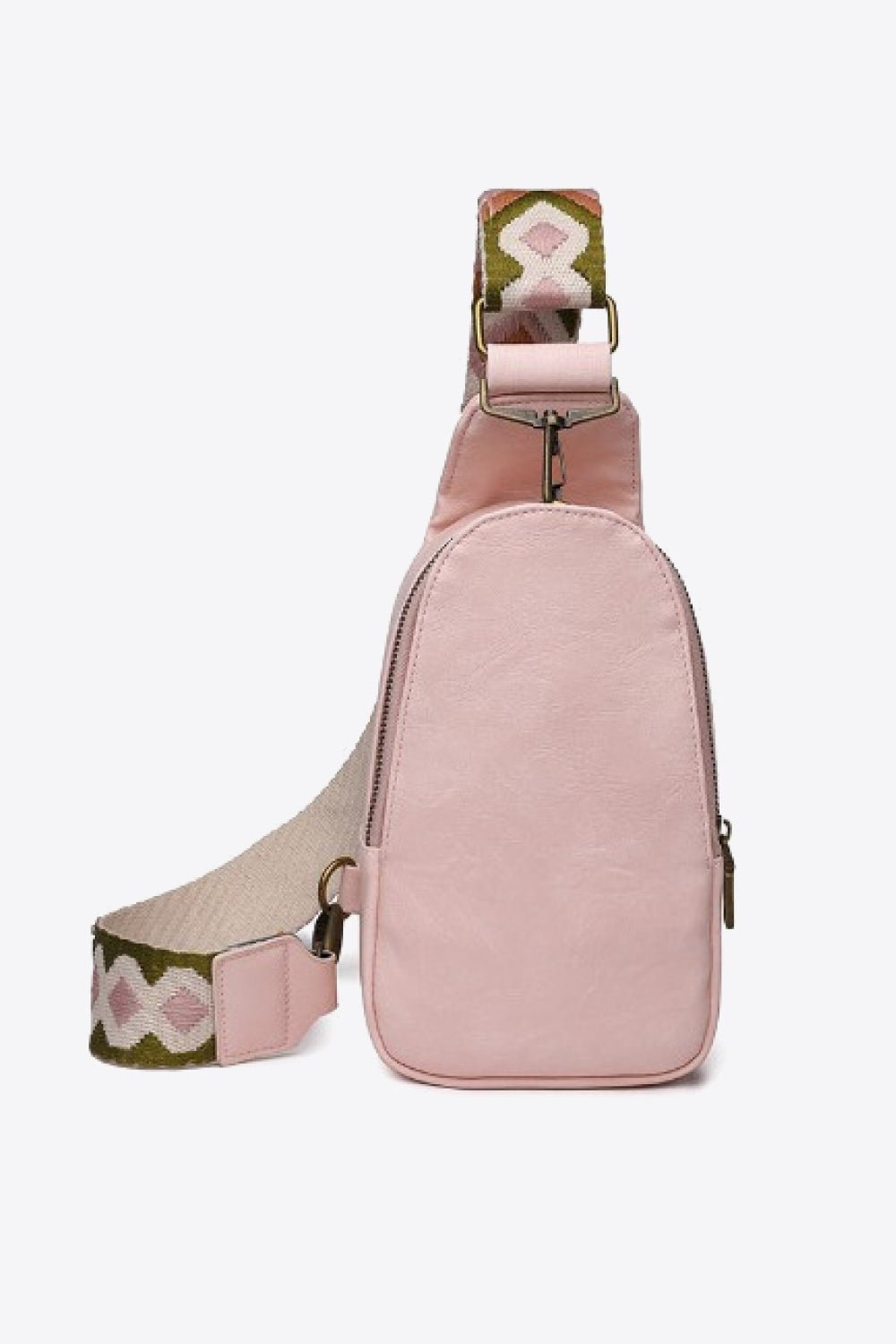 Quinn™ — Adjustable Strap Leather Sling Bag, alternate view 14