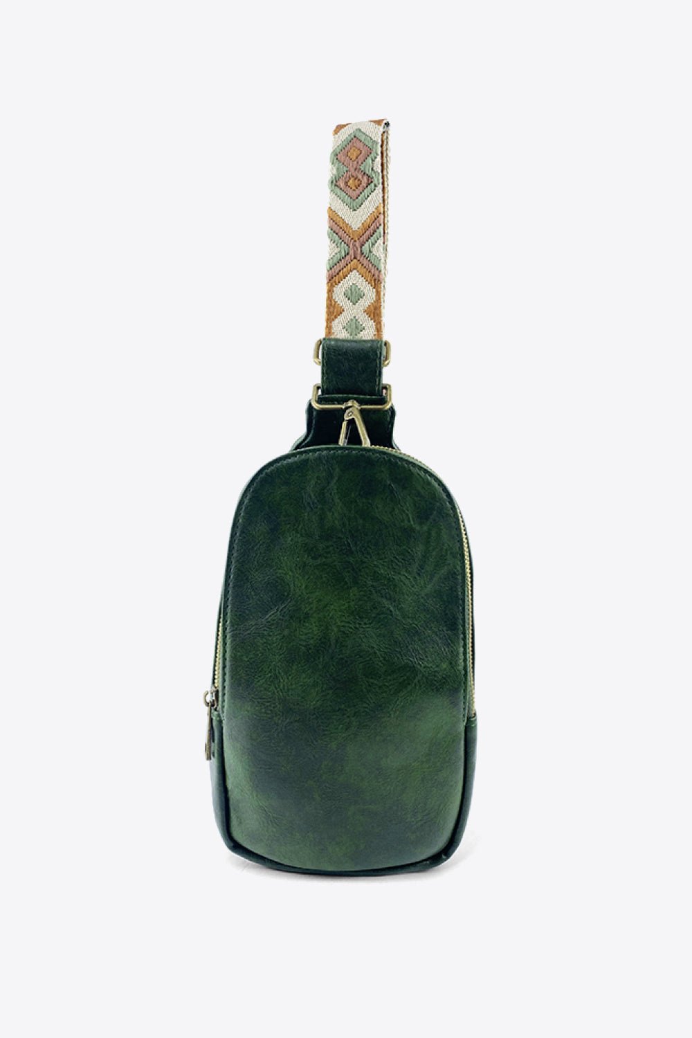Quinn™ — Adjustable Strap Leather Sling Bag, alternate view 18