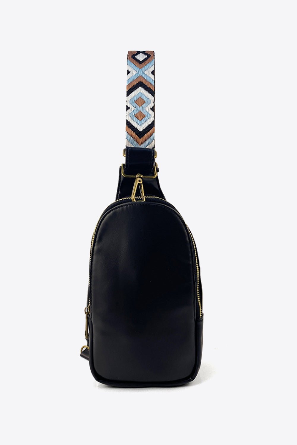 Quinn™ — Adjustable Strap Leather Sling Bag, alternate view 16