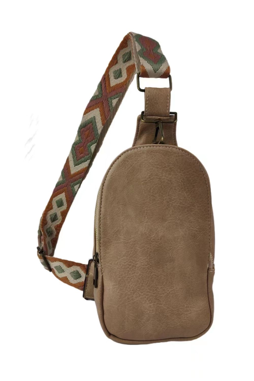 Quinn™ — Adjustable Strap Leather Sling Bag, alternate view 17