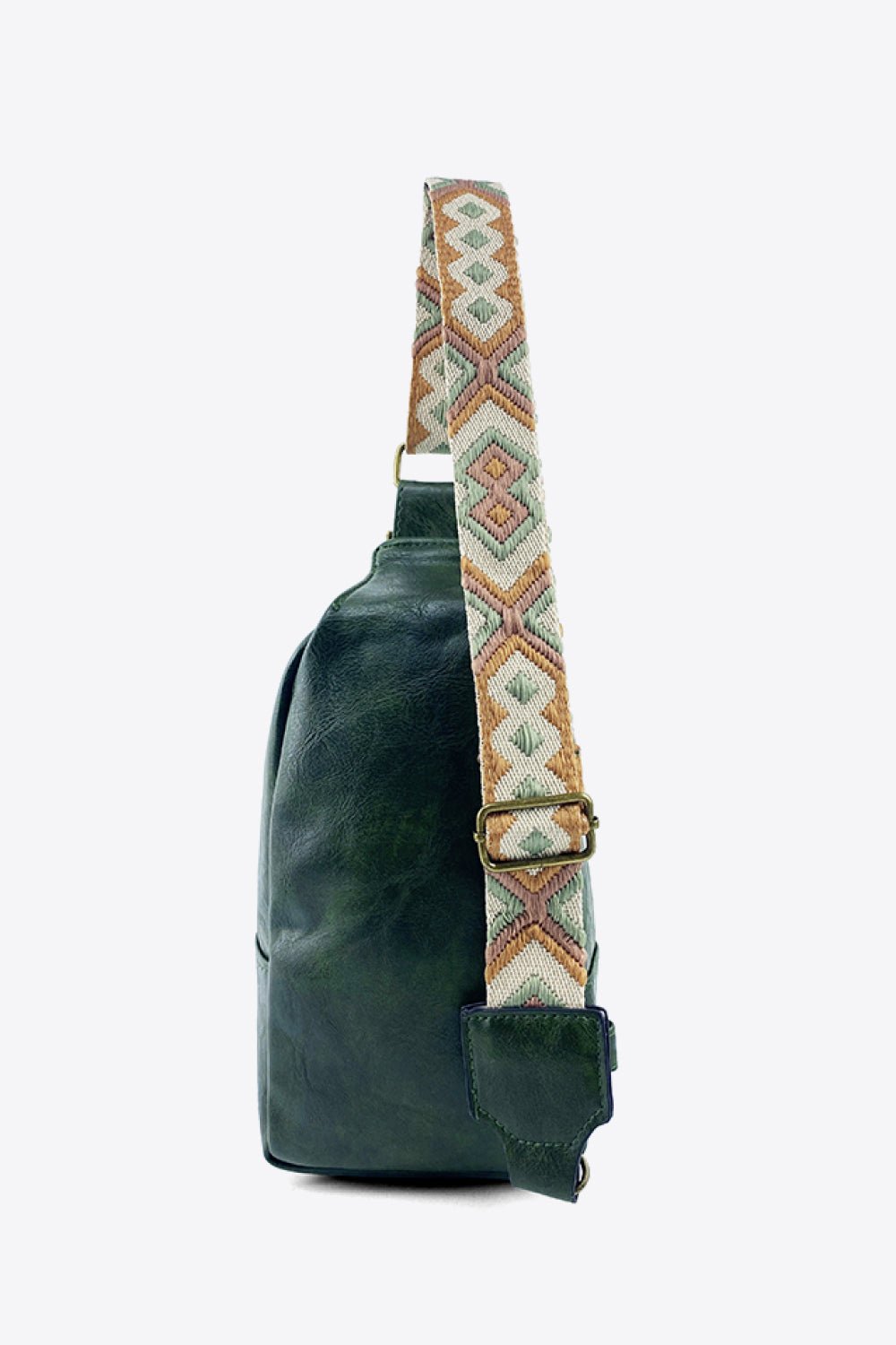 Quinn™ — Adjustable Strap Leather Sling Bag, alternate view 13