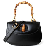 Retro Bamboo Saddle One Shoulder Slant Handbag - Opulent EmpireRetro Bamboo Saddle One Shoulder Slant HandbagOpulent EmpireLadies Bag