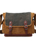 Retro covered canvas shoulder bag - Opulent EmpireRetro covered canvas shoulder bagOpulent EmpireMen Bags