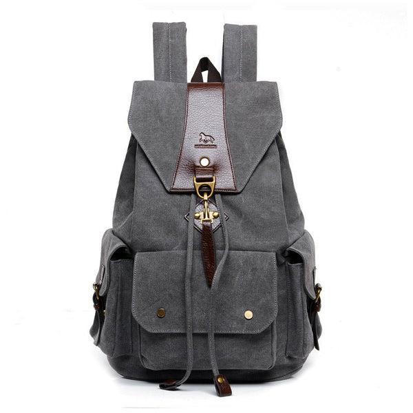 Retro Male Outdoor Canvas Big Travel Backpack - Opulent EmpireRetro Male Outdoor Canvas Big Travel BackpackOpulent EmpireMen Backpack