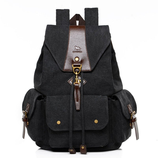 Retro Male Outdoor Canvas Big Travel Backpack - Opulent EmpireRetro Male Outdoor Canvas Big Travel BackpackOpulent EmpireMen Backpack