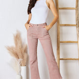 RISEN Full Size High Rise Ankle Flare Jeans - Opulent EmpireRISEN Full Size High Rise Ankle Flare JeansOpulent Empire