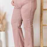 RISEN Full Size High Rise Ankle Flare Jeans - Opulent EmpireRISEN Full Size High Rise Ankle Flare JeansOpulent Empire