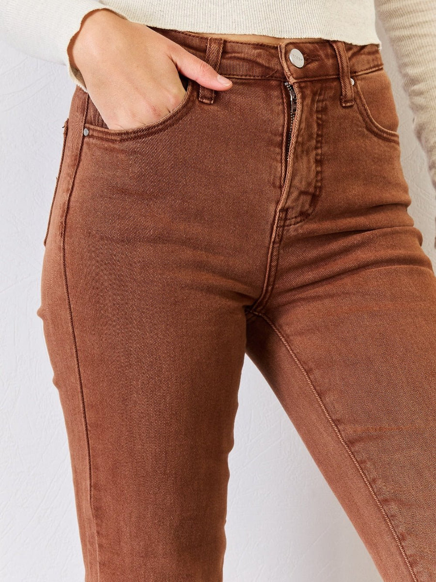 RISEN Full Size High Rise Tummy Control Straight Jeans - Opulent EmpireRISEN Full Size High Rise Tummy Control Straight JeansOpulent Empire