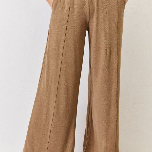 RISEN Ultra Soft Wide Leg Pants - Opulent EmpireRISEN Ultra Soft Wide Leg PantsOpulent Empire