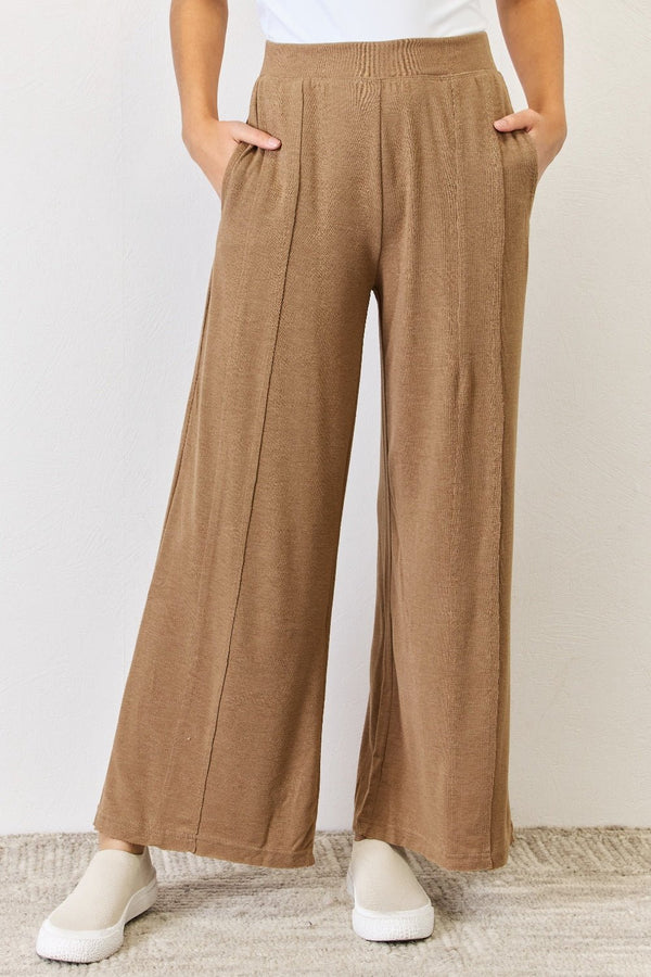 RISEN Ultra Soft Wide Leg Pants - Opulent EmpireRISEN Ultra Soft Wide Leg PantsOpulent Empire