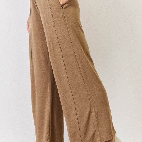 RISEN Ultra Soft Wide Leg Pants - Opulent EmpireRISEN Ultra Soft Wide Leg PantsOpulent Empire