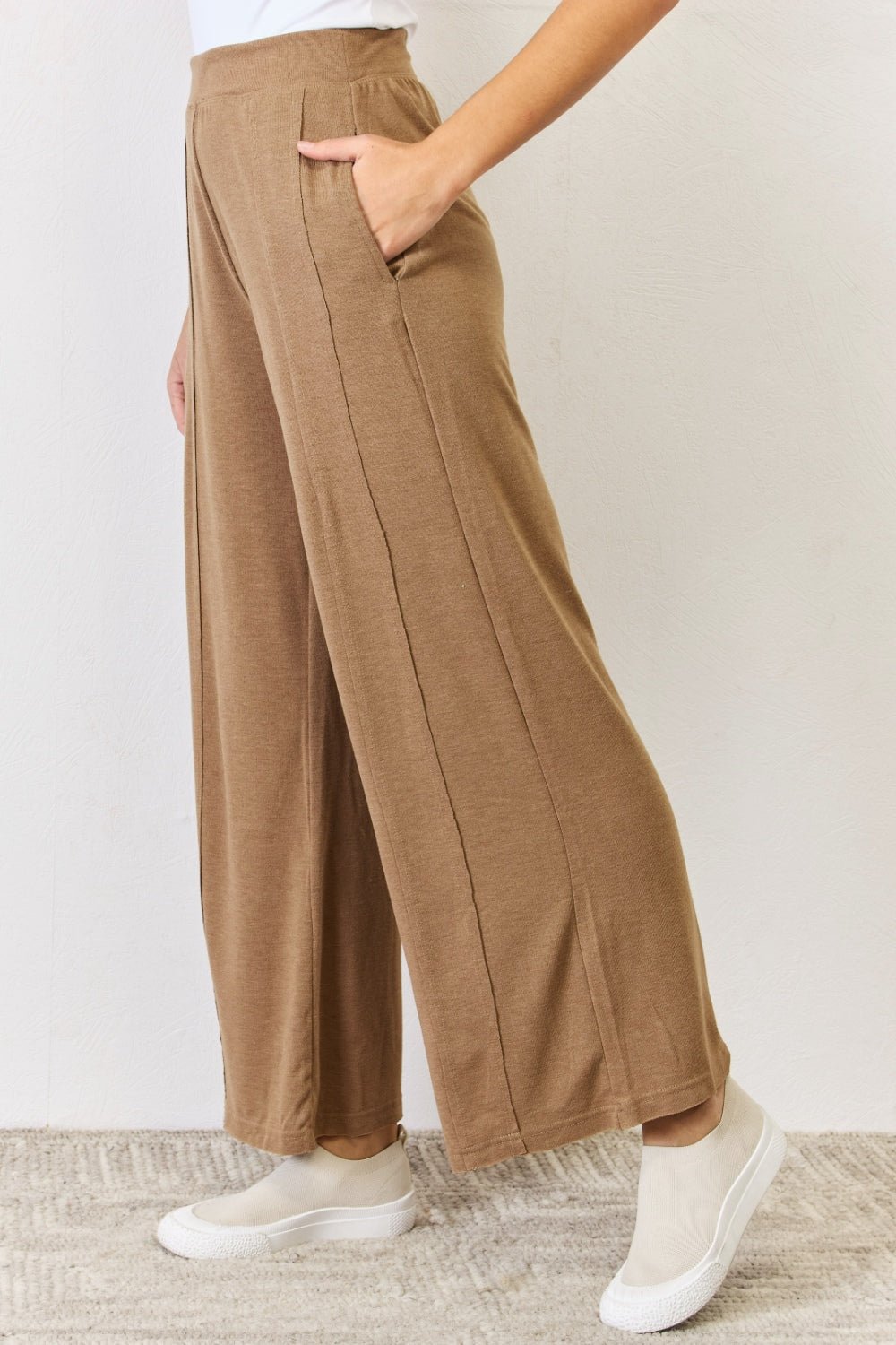 RISEN Ultra Soft Wide Leg Pants - Opulent EmpireRISEN Ultra Soft Wide Leg PantsOpulent Empire