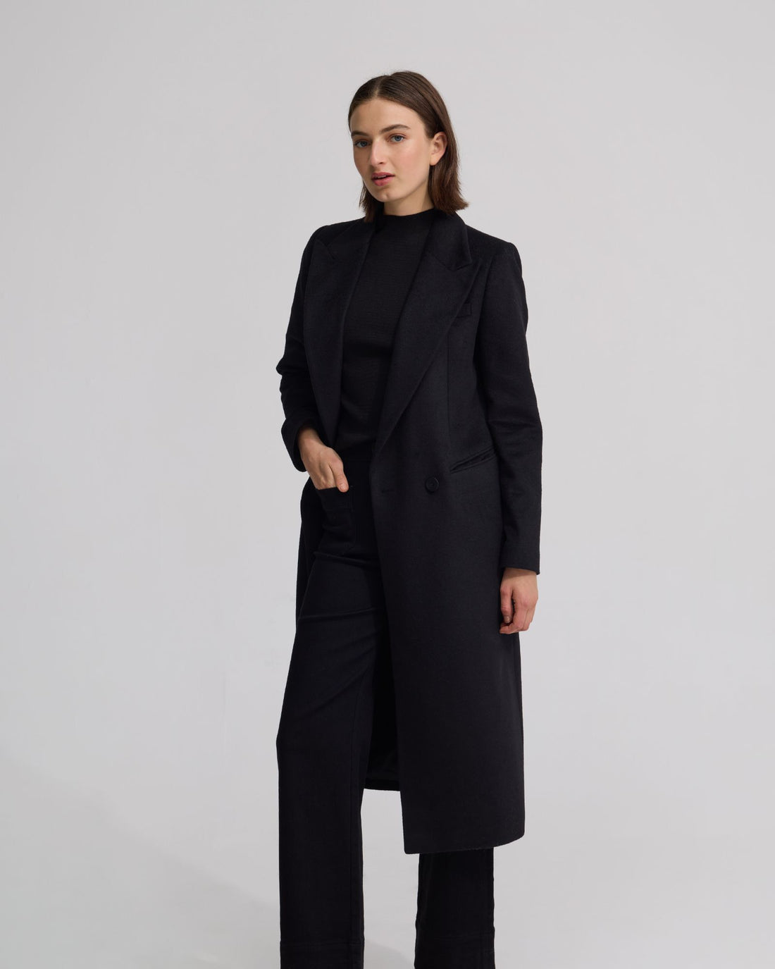 Lior Monaco — Wool Coat, alternate view 5