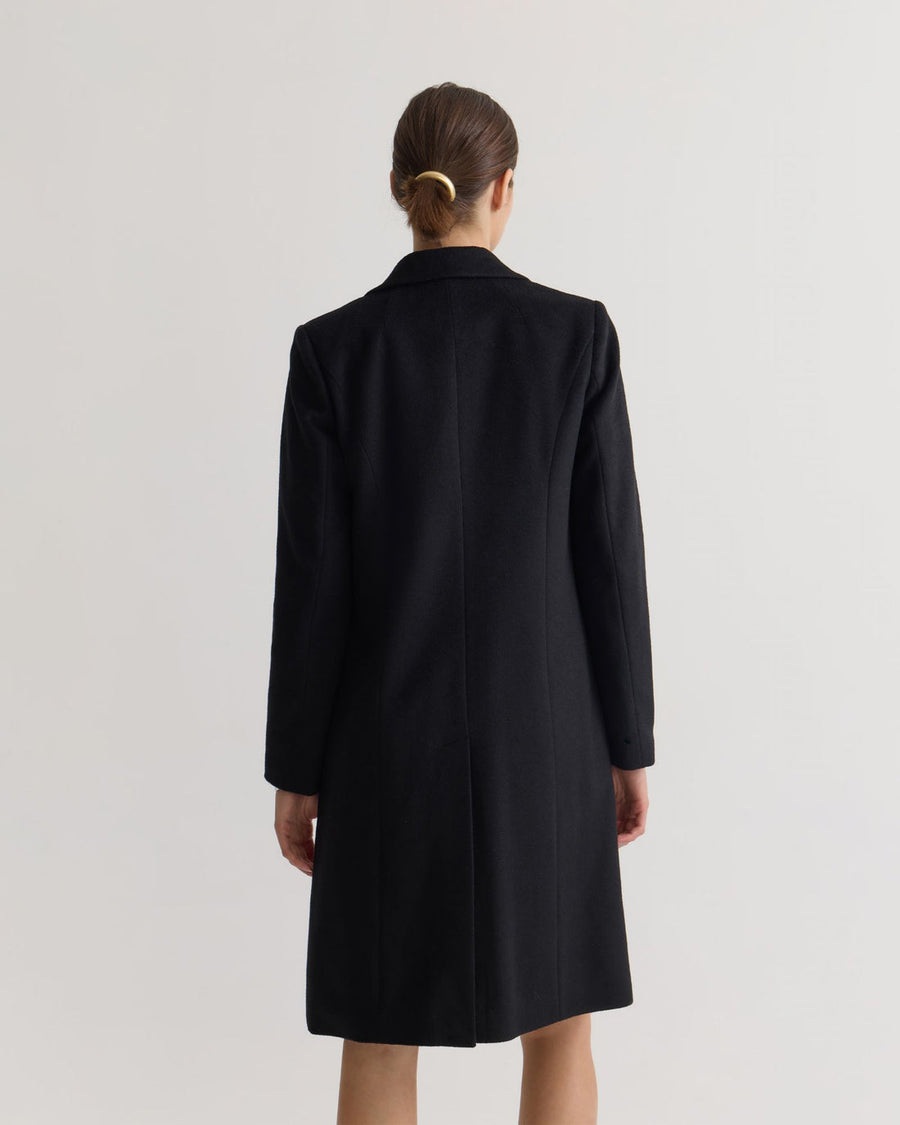 Indigo Monaco — Wool Coat, alternate view 2