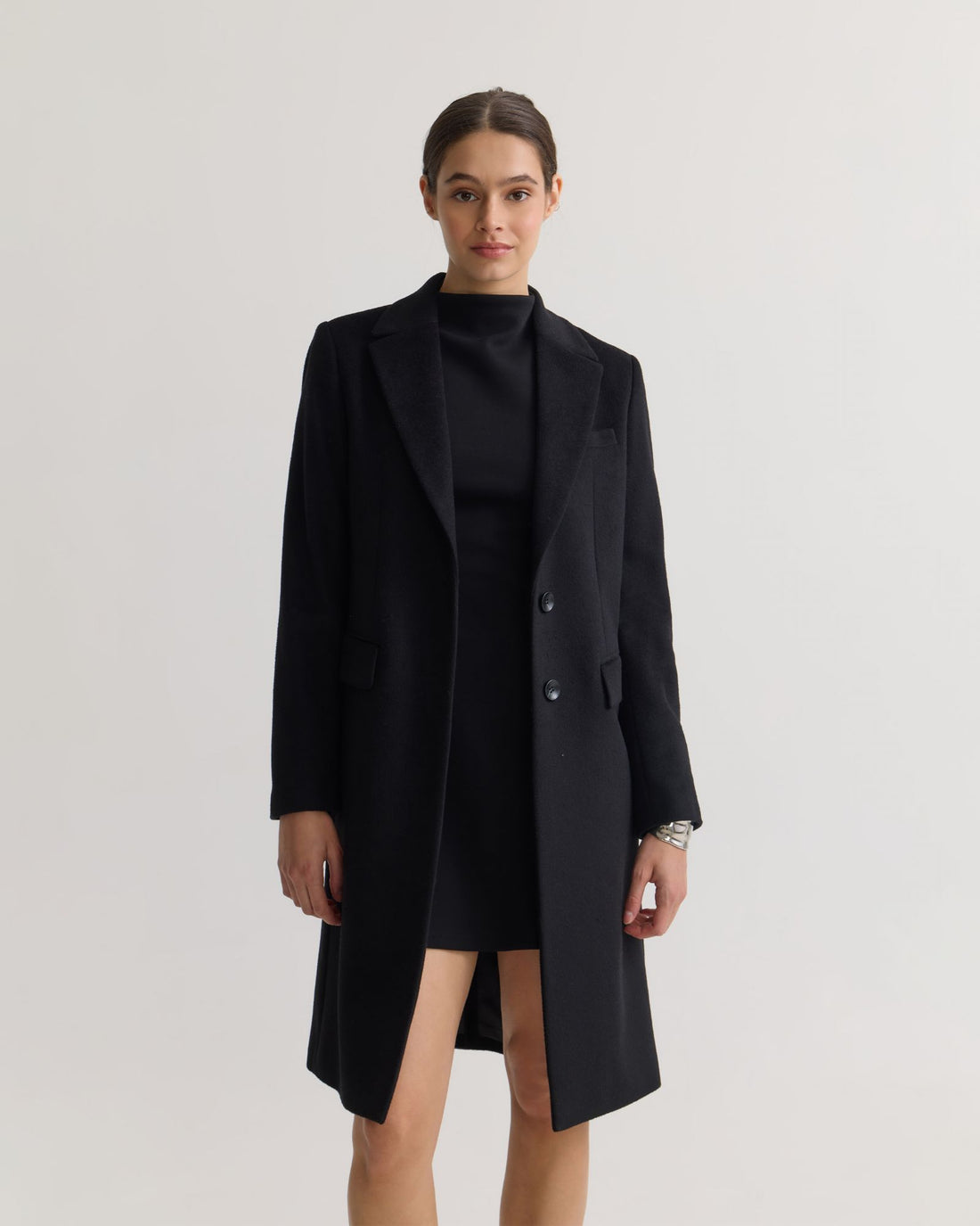 Indigo Monaco — Wool Coat, alternate view 4