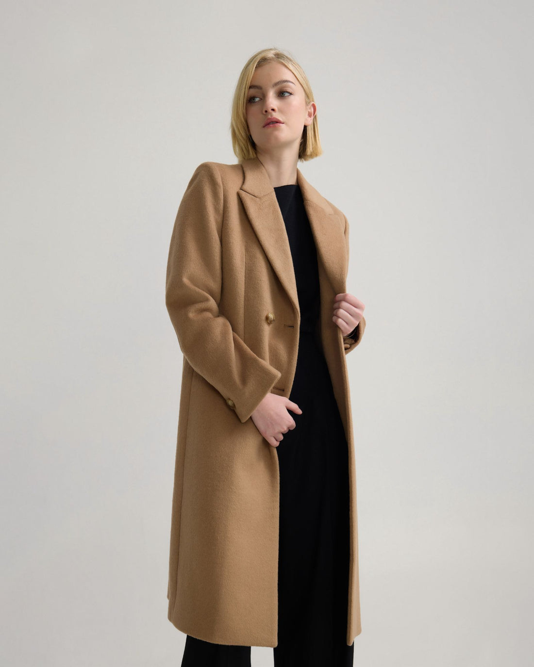 Finley Monaco — Wool Coat, alternate view 4