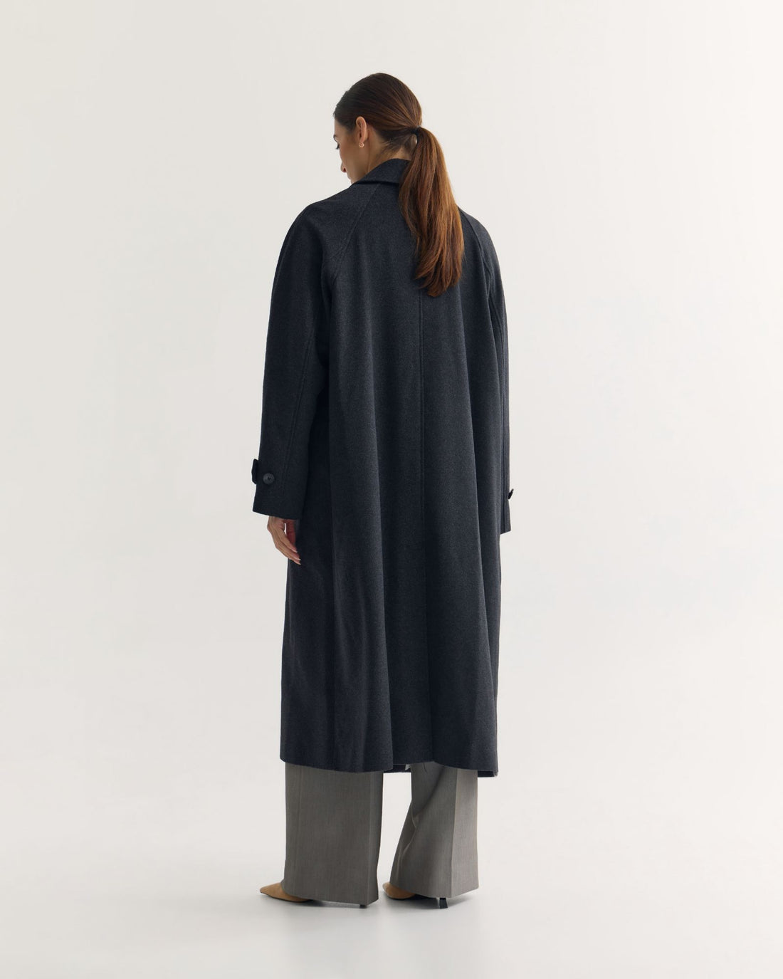 Sage Monaco — Wool Coat, alternate view 2