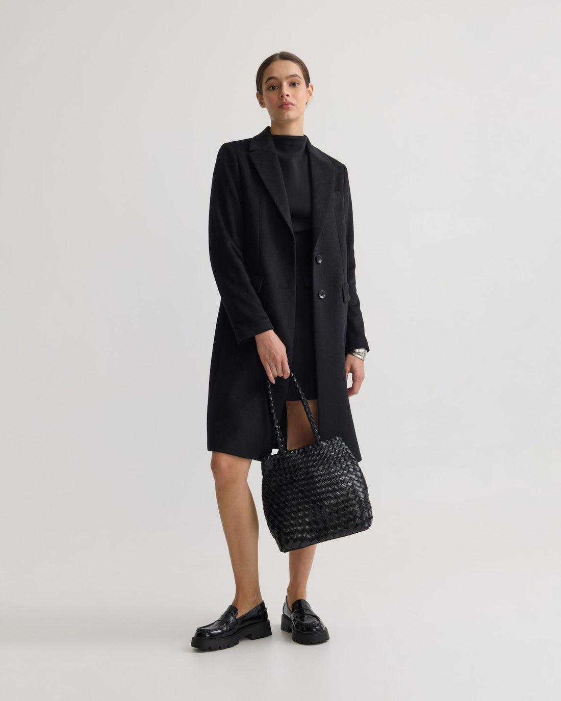 Indigo Monaco — Wool Coat, alternate view 5