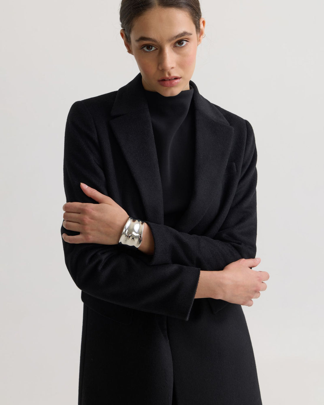 Indigo Monaco — Wool Coat, alternate view 3