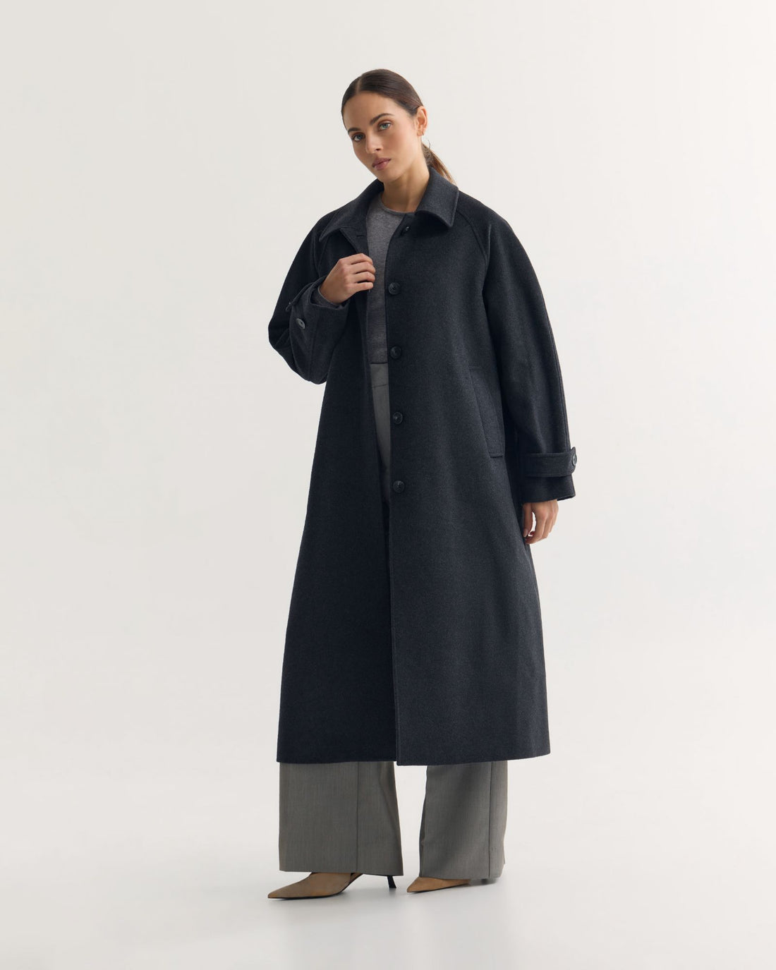 Sage Monaco — Wool Coat