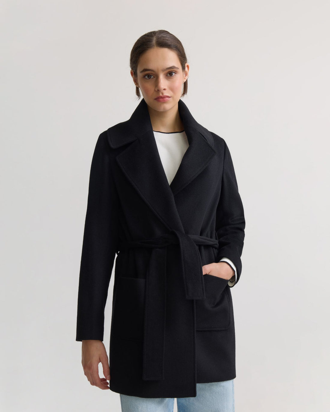 Ellis Monaco — Wool Coat, alternate view 2