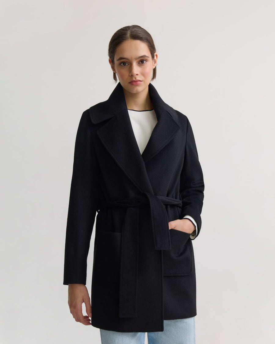 Ellis Monaco — Wool Coat, alternate view 2