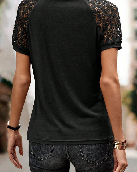 Round Neck Short Sleeve T-Shirt - Opulent EmpireRound Neck Short Sleeve T-ShirtOpulent Empire