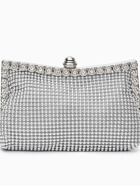 Scarlett Rhinestones Clutch Bag - Opulent Empire