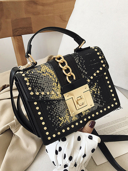 Serpentine Shoulder Bag - Opulent Empire