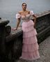 Valentina Sharaé — Handcrafted embellished couture evening gown — Style SH11607