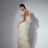 Valentina Sharaé — Handcrafted embellished couture evening gown — Style SH11607, alternate view 5