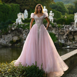 Genevieve Sharaé — Handcrafted embellished couture evening gown — Style SH11608, alternate view 2