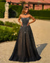 Arielle Sharaé — Handcrafted embellished couture evening gown — Style SH12020