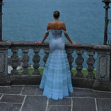 Celestia Sharaé — Handcrafted embellished couture evening gown — Style SH12043, alternate view 3