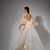 Samara Sharaé — Handcrafted embellished couture evening gown — Style SH12052, alternate view 10