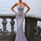 Samara Sharaé — Handcrafted embellished couture evening gown — Style SH12052, alternate view 4