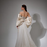 Arabella Sharaé — Handcrafted embellished couture evening gown — Style SH12053, alternate view 9