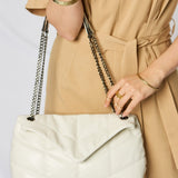 SHOMICO PU Leather Chain Handbag - Opulent EmpireSHOMICO PU Leather Chain HandbagOpulent Empire