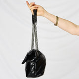 SHOMICO PU Leather Chain Handbag - Opulent EmpireSHOMICO PU Leather Chain HandbagOpulent Empire