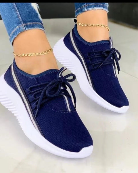 Stripe Sneakers For Women Sports Shoes - Opulent EmpireStripe Sneakers For Women Sports ShoesOpulent Empire4