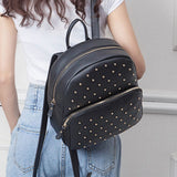 Studded PU Leather Backpack - Opulent EmpireStudded PU Leather BackpackOpulent Empire