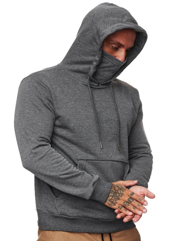 Sweatshirt Hooded Long Sleeve T-Shirt Men's Sweatshirt Mask - Opulent EmpireSweatshirt Hooded Long Sleeve T-Shirt Men's Sweatshirt MaskOpulent Empire