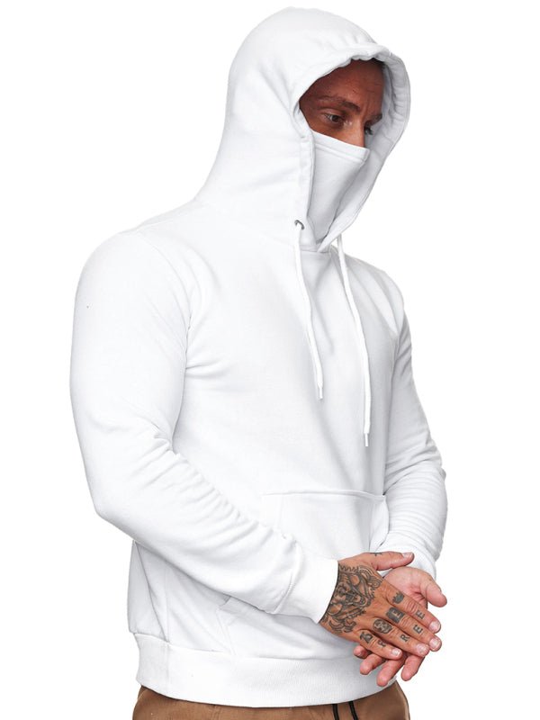 Sweatshirt Hooded Long Sleeve T-Shirt Men's Sweatshirt Mask - Opulent EmpireSweatshirt Hooded Long Sleeve T-Shirt Men's Sweatshirt MaskOpulent Empire