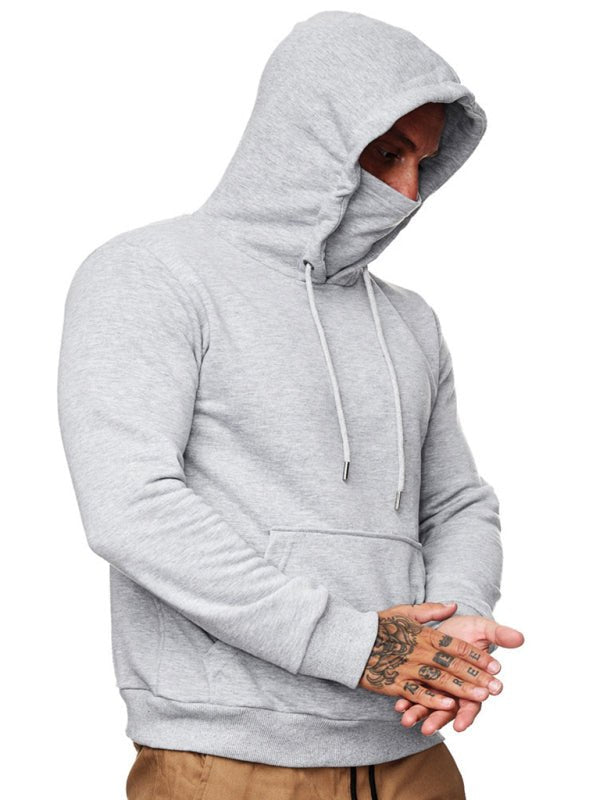 Sweatshirt Hooded Long Sleeve T-Shirt Men's Sweatshirt Mask - Opulent EmpireSweatshirt Hooded Long Sleeve T-Shirt Men's Sweatshirt MaskOpulent Empire