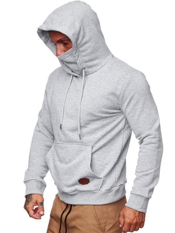 Sweatshirt Hooded Long Sleeve T-Shirt Men's Sweatshirt Mask - Opulent EmpireSweatshirt Hooded Long Sleeve T-Shirt Men's Sweatshirt MaskOpulent Empire