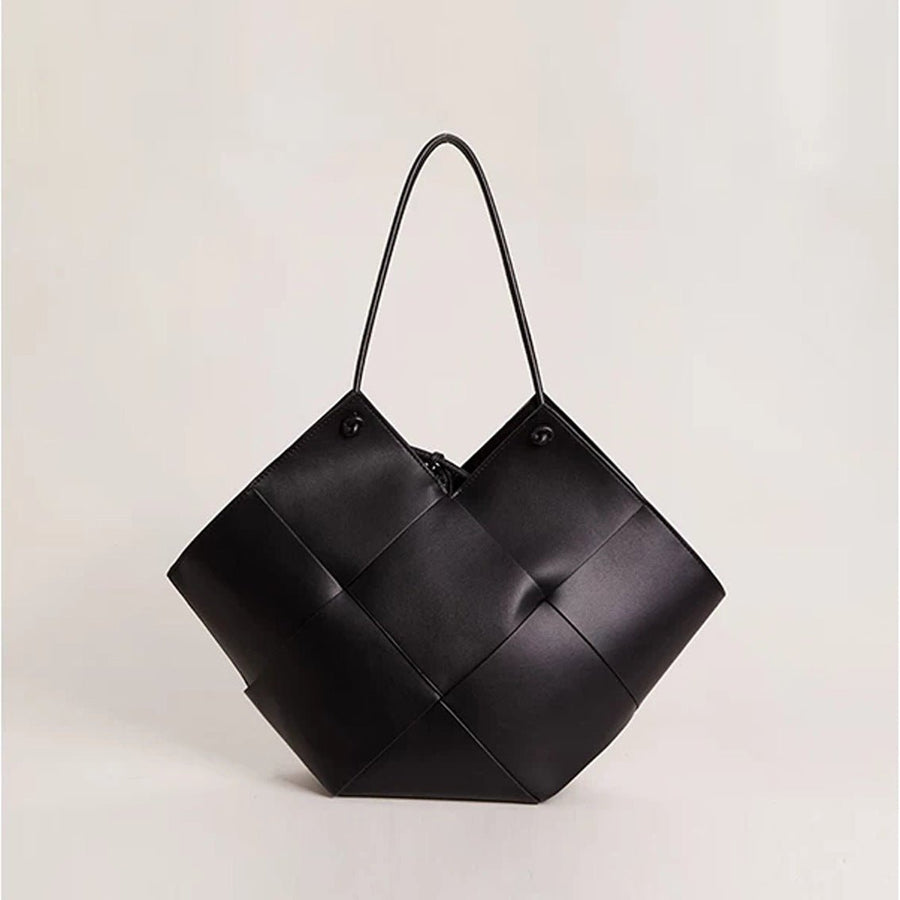 Tote Bag Top Genuine Leather Women Woven Bag Spring And Summer Fashion - Opulent EmpireTote Bag Top Genuine Leather Women Woven Bag Spring And Summer FashionOpulent EmpireLadies Bag