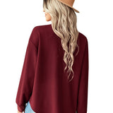 Women's fashion fake pocket knitted shirt top - Opulent EmpireWomen's fashion fake pocket knitted shirt topOpulent Empire