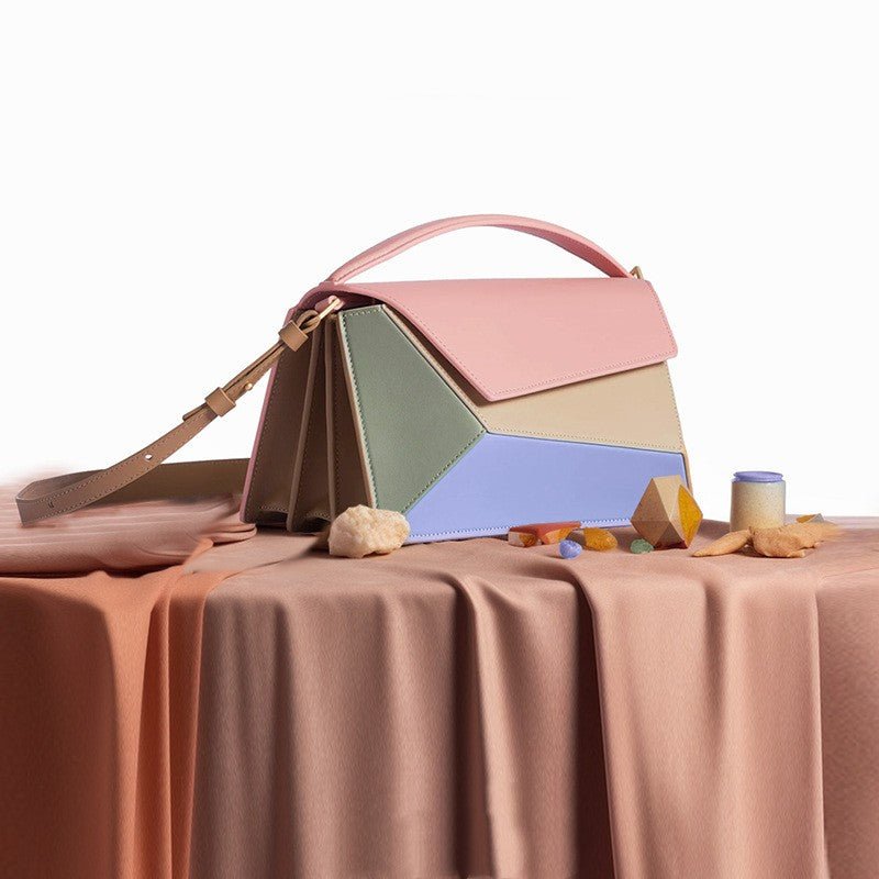 Ariadne — Geometric Diamond-Lattice Shoulder Bag, alternate view 5