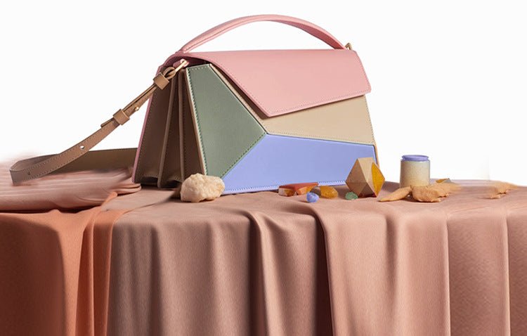 Ariadne — Geometric Diamond-Lattice Shoulder Bag, alternate view 10